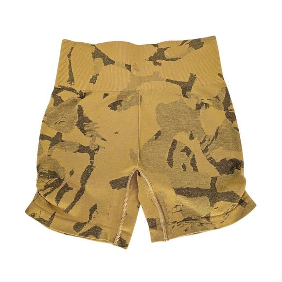 Gymshark Adapt Yellow Camo Bra and Shorts Set S/M - Picture 7 of 10